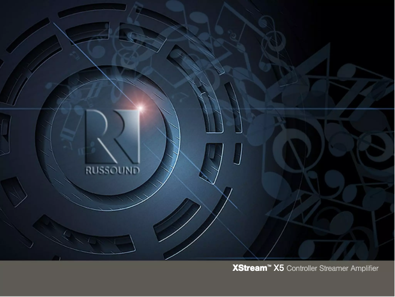 Page 1 de la notice Manuel utilisateur Russound XStream X5