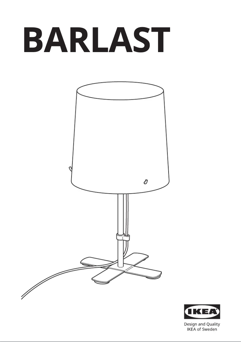 Image de la première page du manuel de l'appareil BARLAST 005.045.57