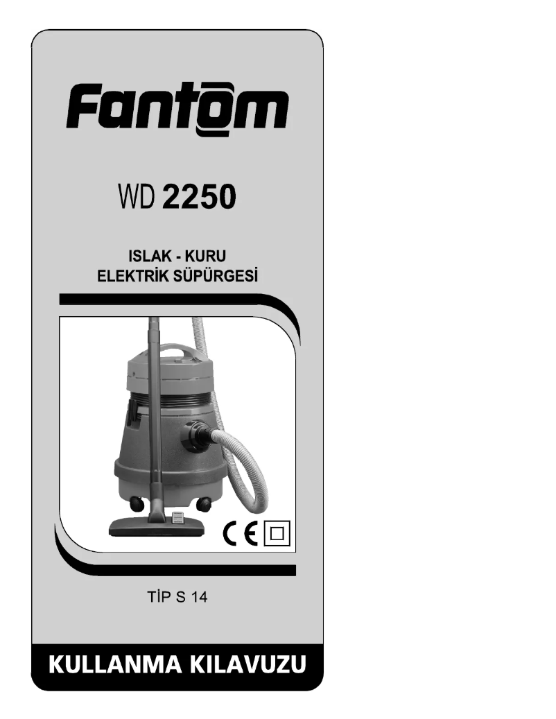 Página 1 del manual Manual de usuario Fantom WD 2250