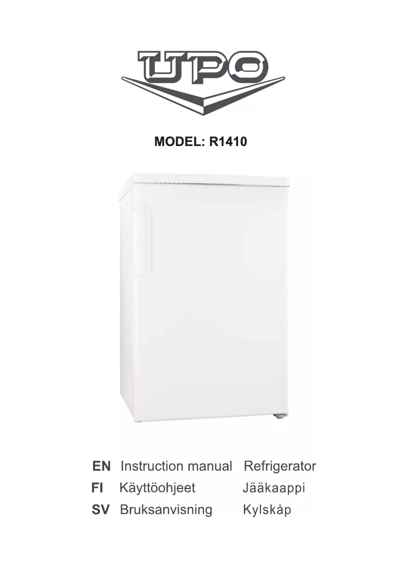 Page 1 de la notice Manuel utilisateur UPO R1410