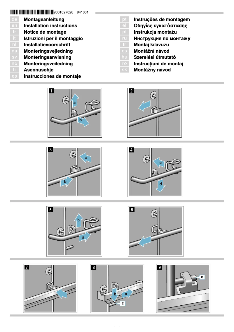 Page 1 of the manual User Manual Neff Z11TE25X0