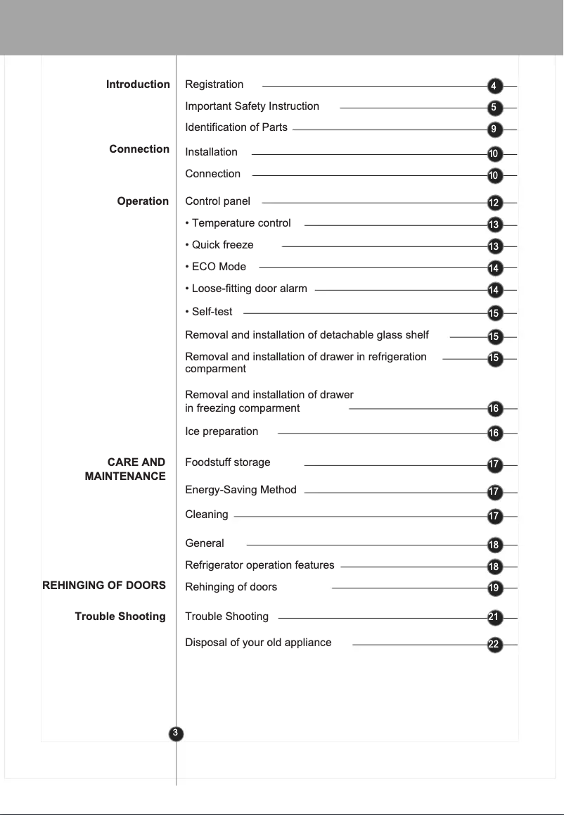 Page 1 de la notice Manuel utilisateur LG GC-B409SVCA