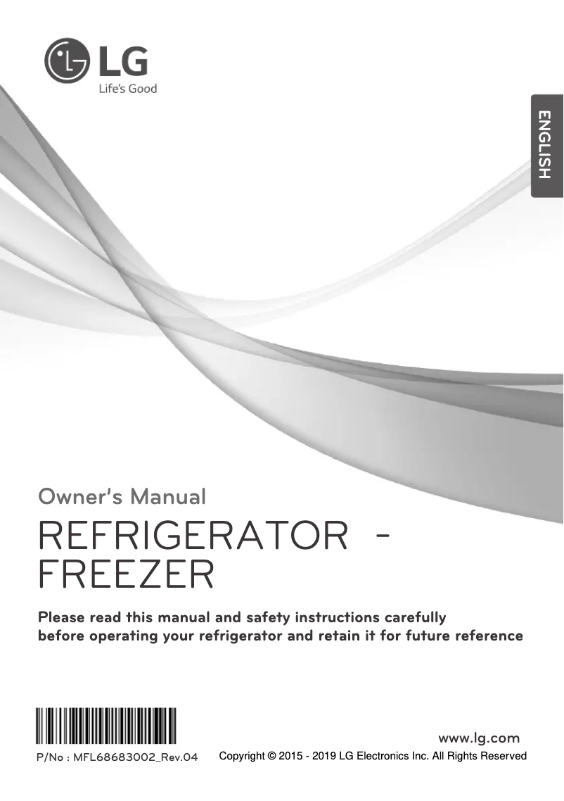 Page 1 de la notice Manuel utilisateur LG GT-332SDC