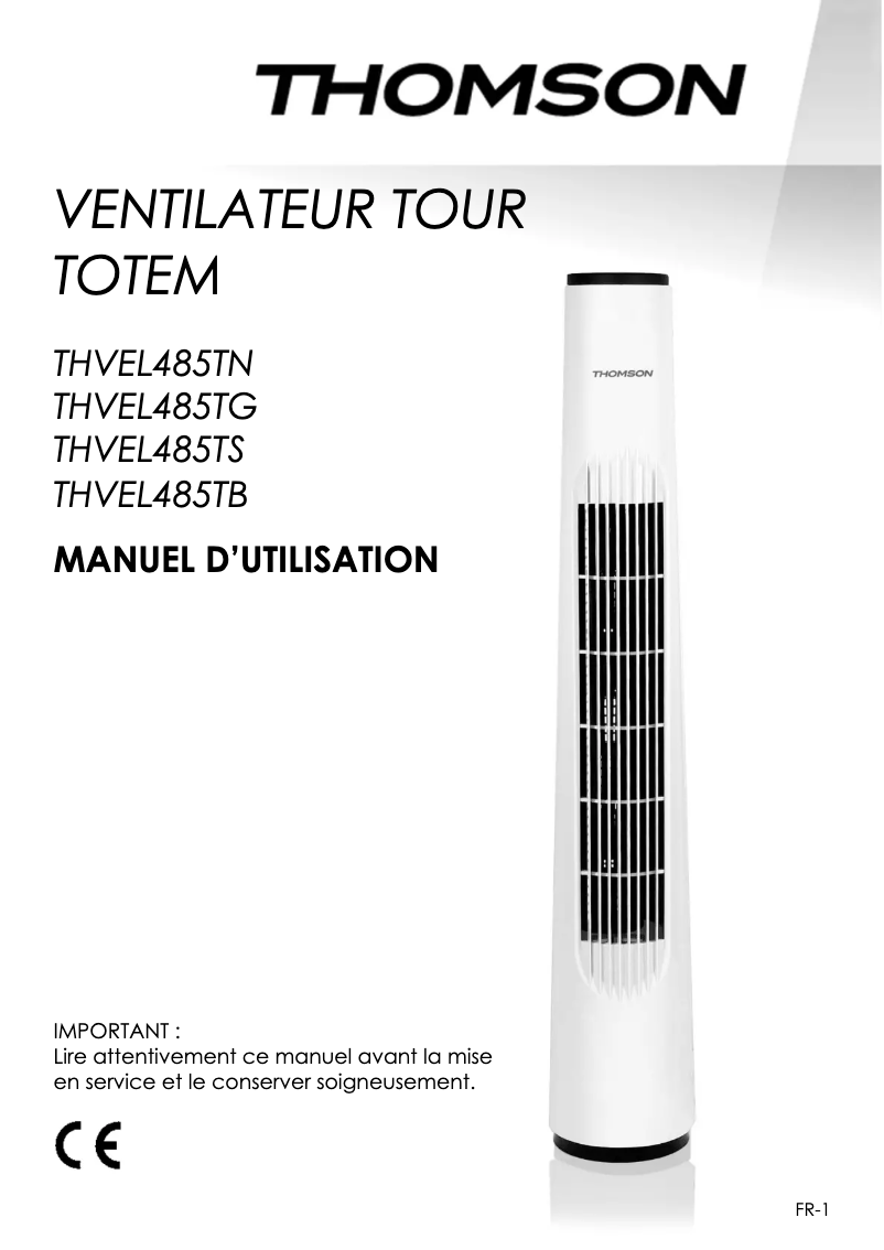 Página 1 del manual Manual de usuario Thomson THVEL485TS