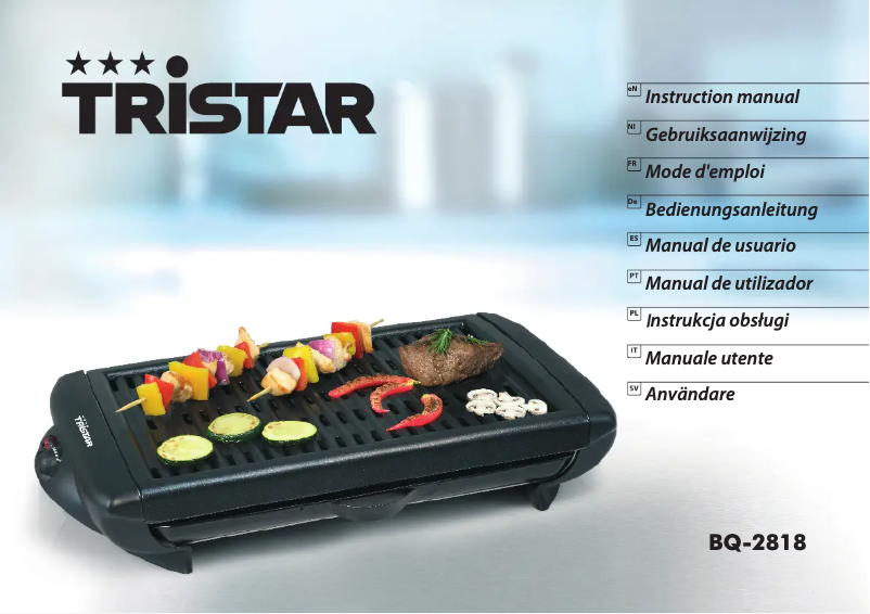 Página 1 del manual Manual de usuario TriStar BQ-2818