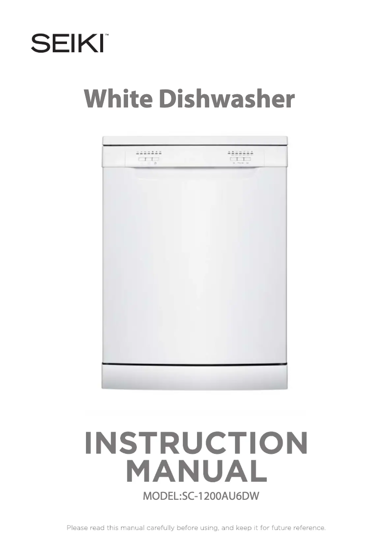 Página 1 del manual Manual de usuario Seiki SC-1200AU6DW