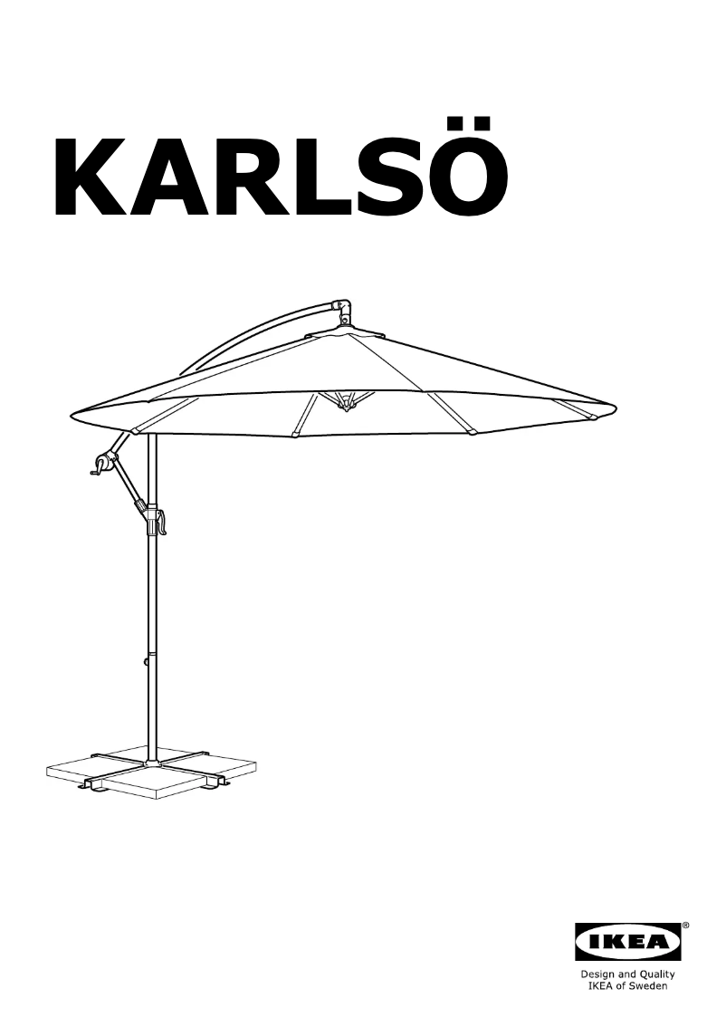 Page 1 de la notice Manuel utilisateur Ikea KARLS