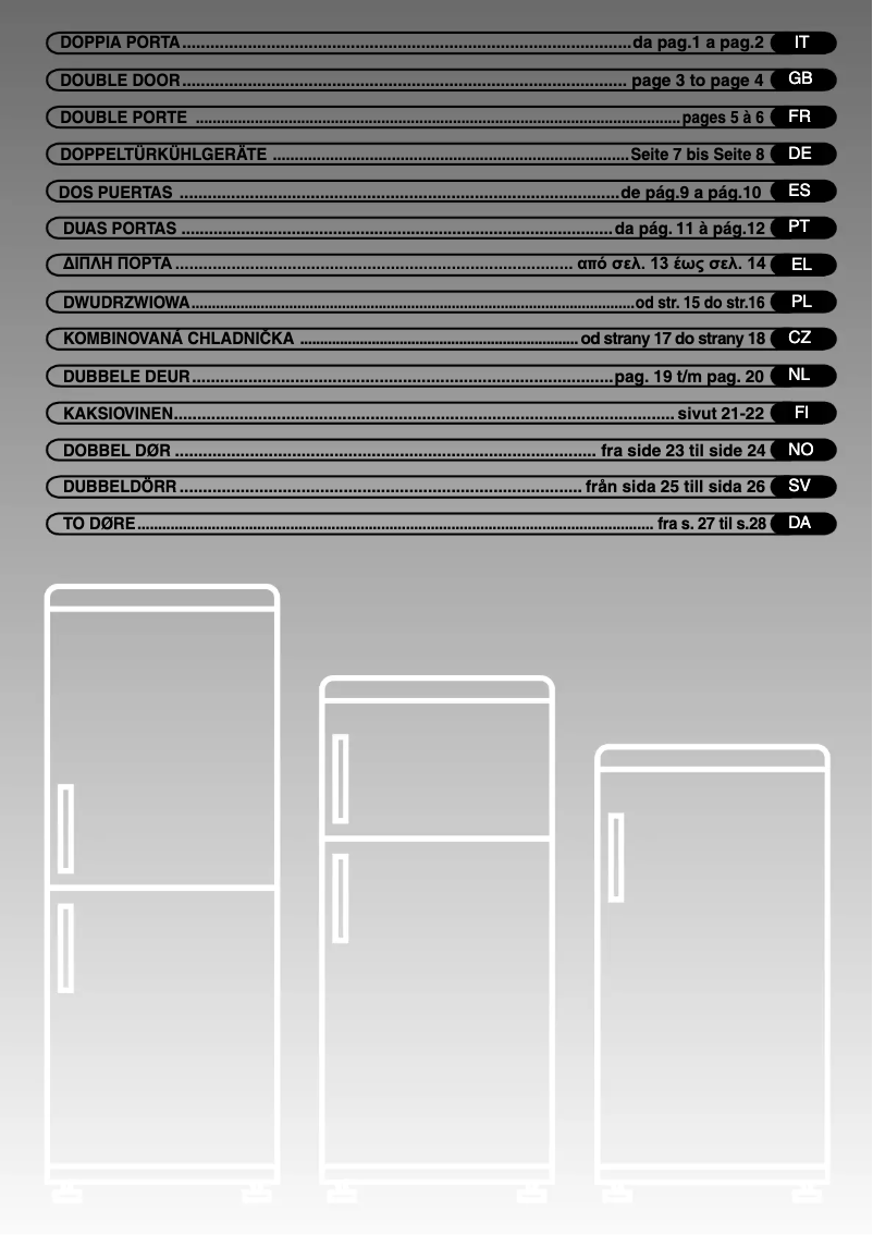 Page 1 of the manual User Manual Candy CFD 2865 E