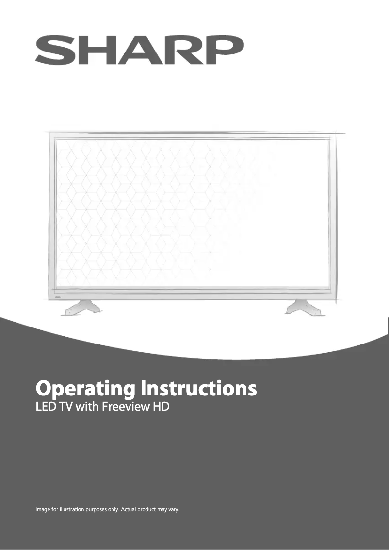 Página 1 del manual Manual de usuario Sharp LC-40FI3321K