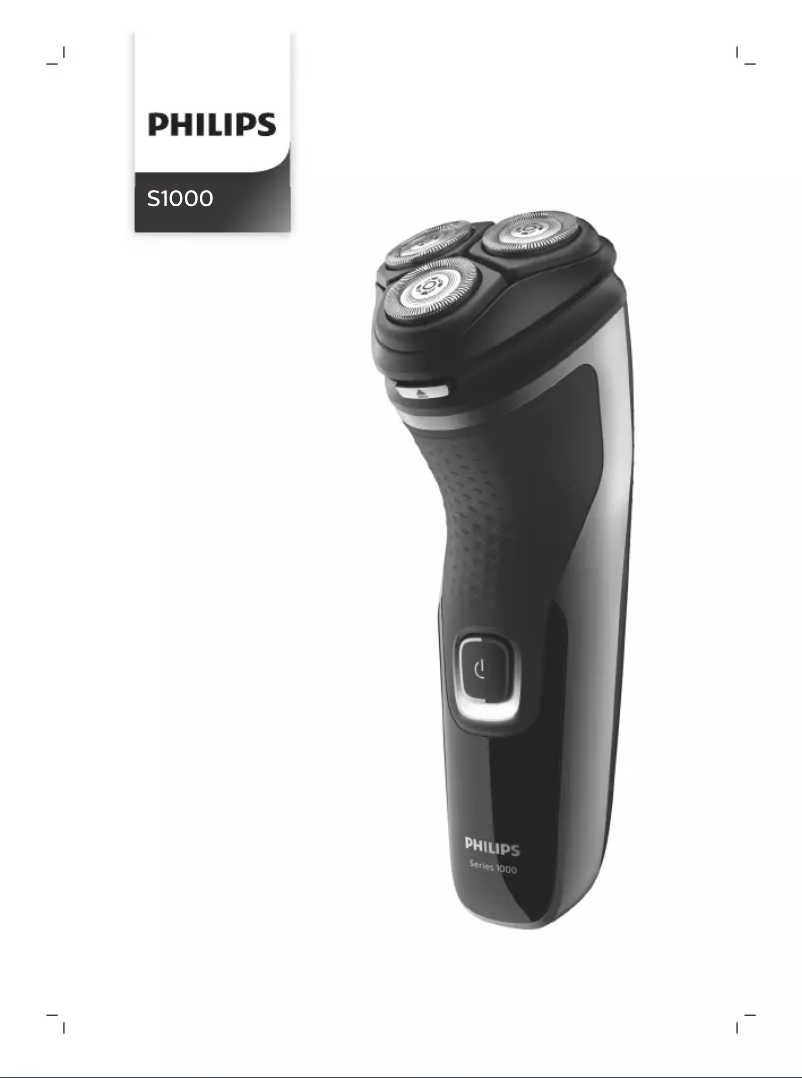 Page n°1 - Manuel utilisateur Philips Series 1000 S1332