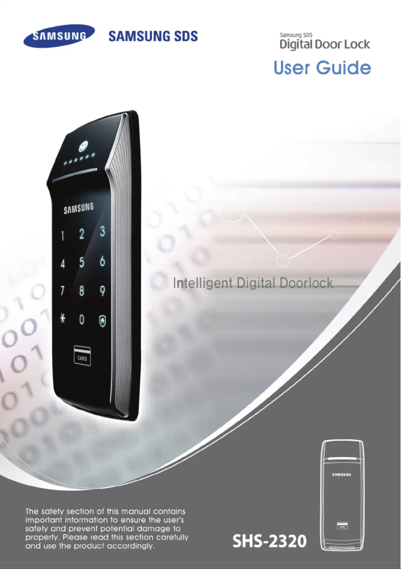 Página 1 del manual Manual de usuario Samsung SHS-2320