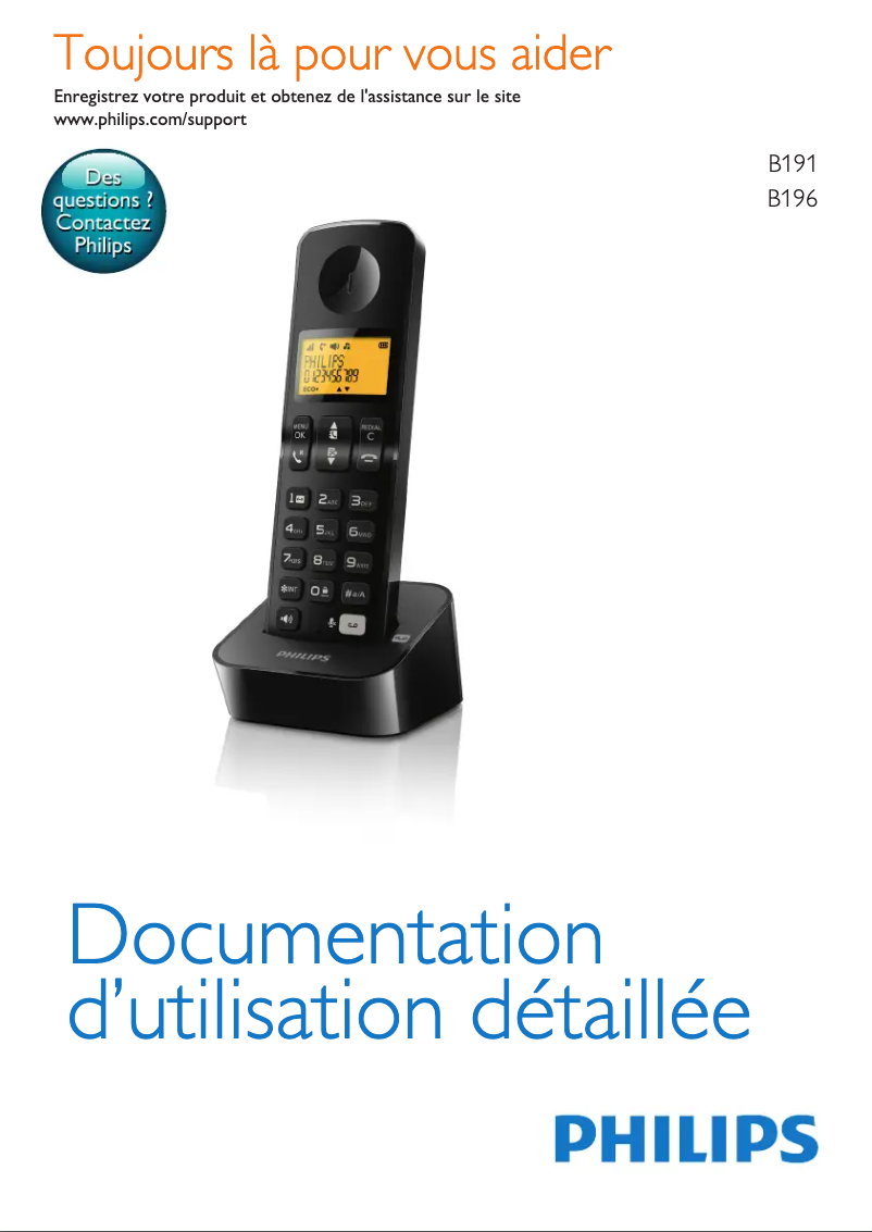 First page image of the manual for B1911B