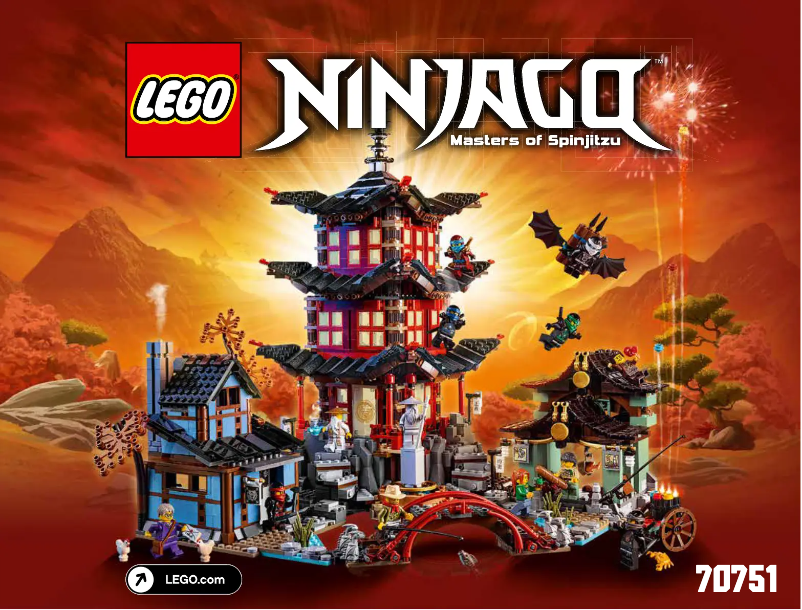 Página 1 del manual Manual de usuario Lego Ninjago 70751