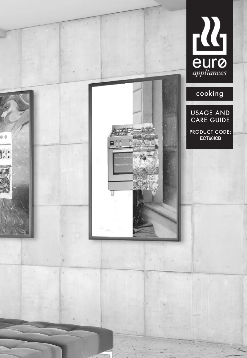 Page 1 de la notice Manuel utilisateur Euro Appliances ECT60ICB