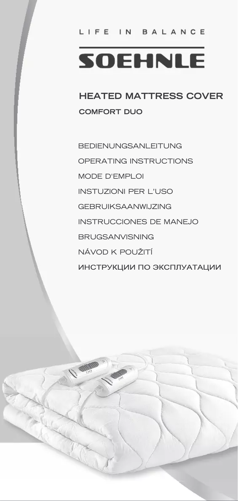 Page 1 of the manual User Manual Soehnle Comfort Duo