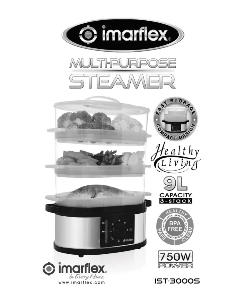 Page 1 de la notice Manuel utilisateur Imarflex IST-3000S