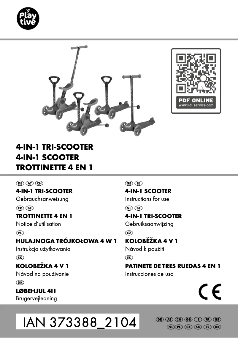 Página 1 del manual Manual de usuario Playtive IAN 373388