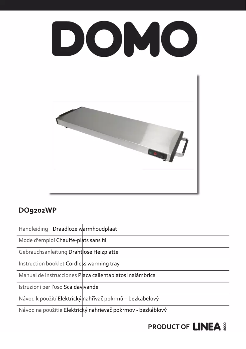 Page 1 de la notice Manuel utilisateur Domo DO9202WP