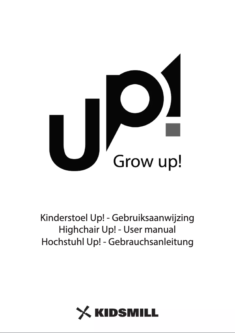 Page 1 de la notice Manuel utilisateur Kidsmill Up!