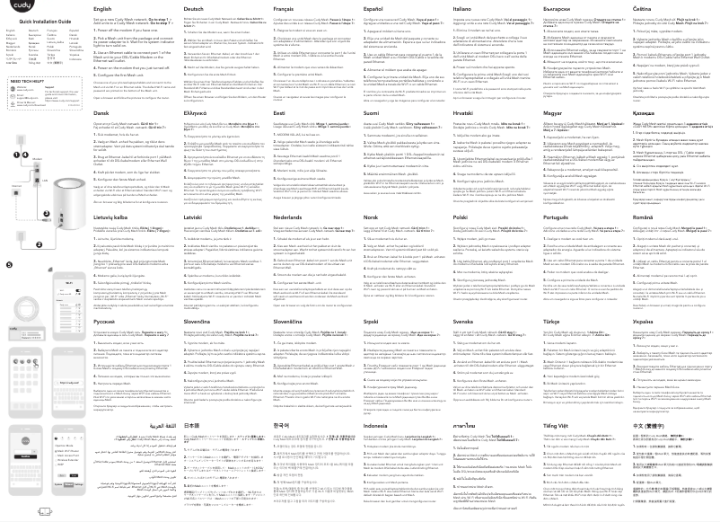 Página 1 del manual Manual de usuario Cudy M3000