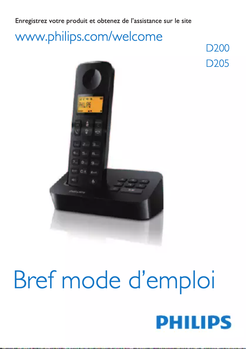 First page image of the manual for D2052WT