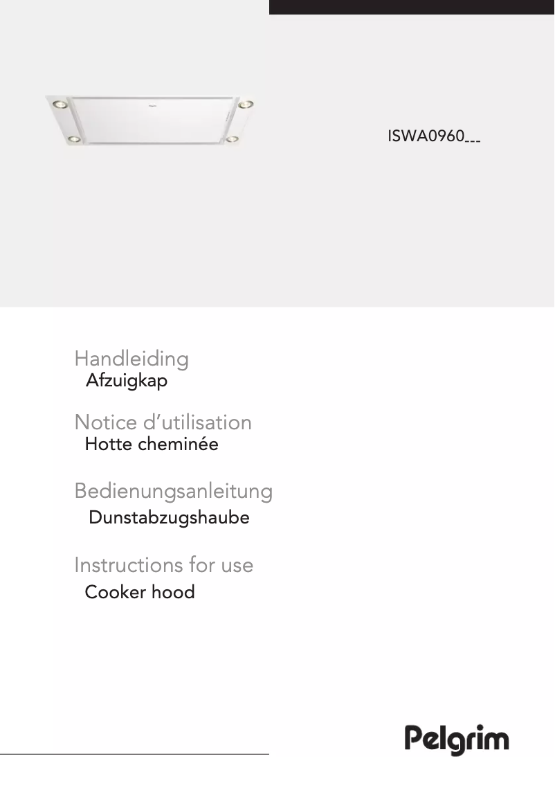 Página 1 del manual Manual de usuario Pelgrim ISWA0960MAT