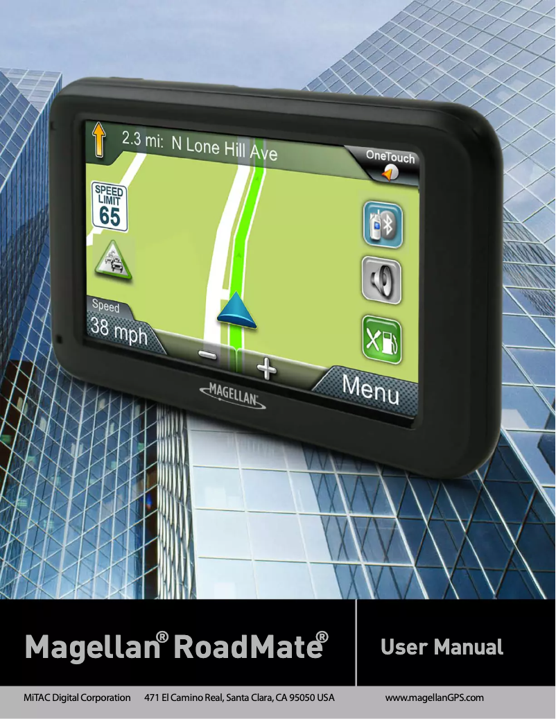 Page 1 de la notice Manuel utilisateur Magellan RoadMate 5265T-LMB