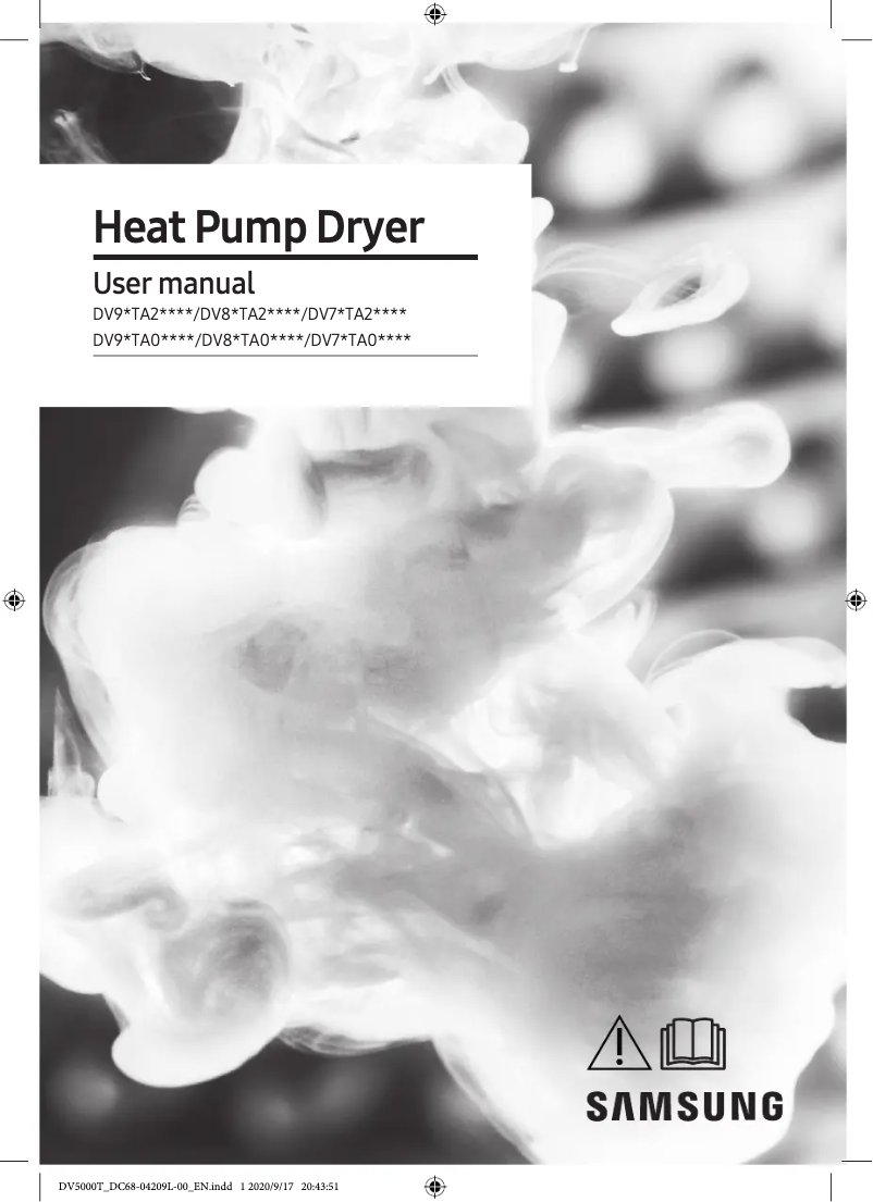 Page 1 de la notice Manuel utilisateur Samsung DV5000T