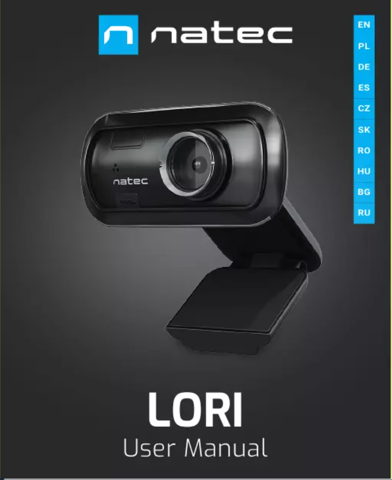 Page 1 de la notice Manuel utilisateur Natec Lori