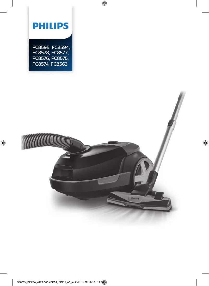 Página 1 del manual Manual de usuario Philips Performer Active FC8595