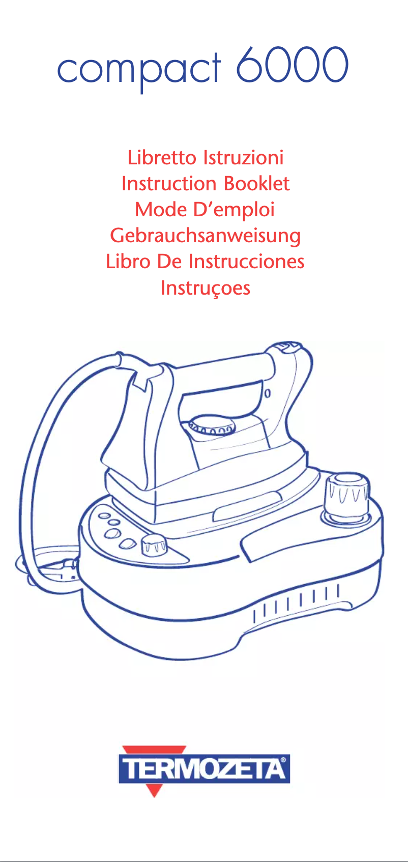 Page 1 de la notice Manuel utilisateur Termozeta Compact 6000 72598