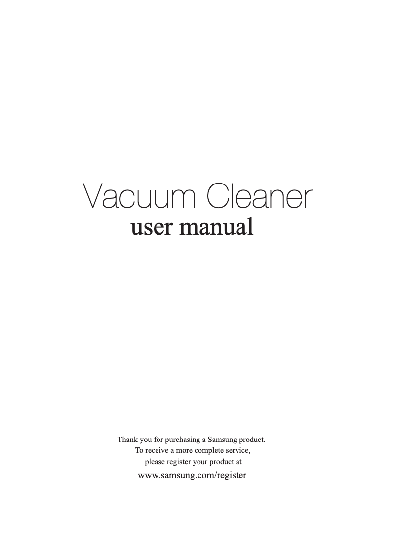 Página 1 del manual Manual de usuario Samsung SU12F40SD
