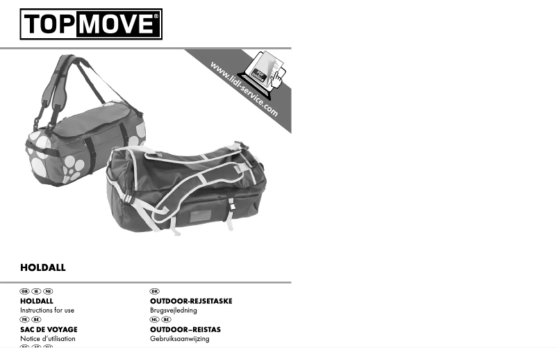 Page 1 de la notice Manuel utilisateur Topmove IAN 313851