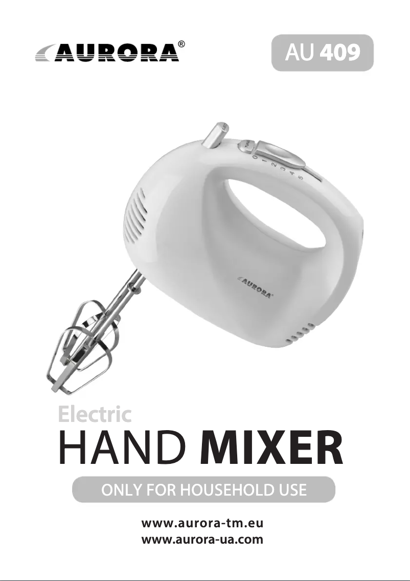 Page 1 de la notice Manuel utilisateur Aurora AU409
