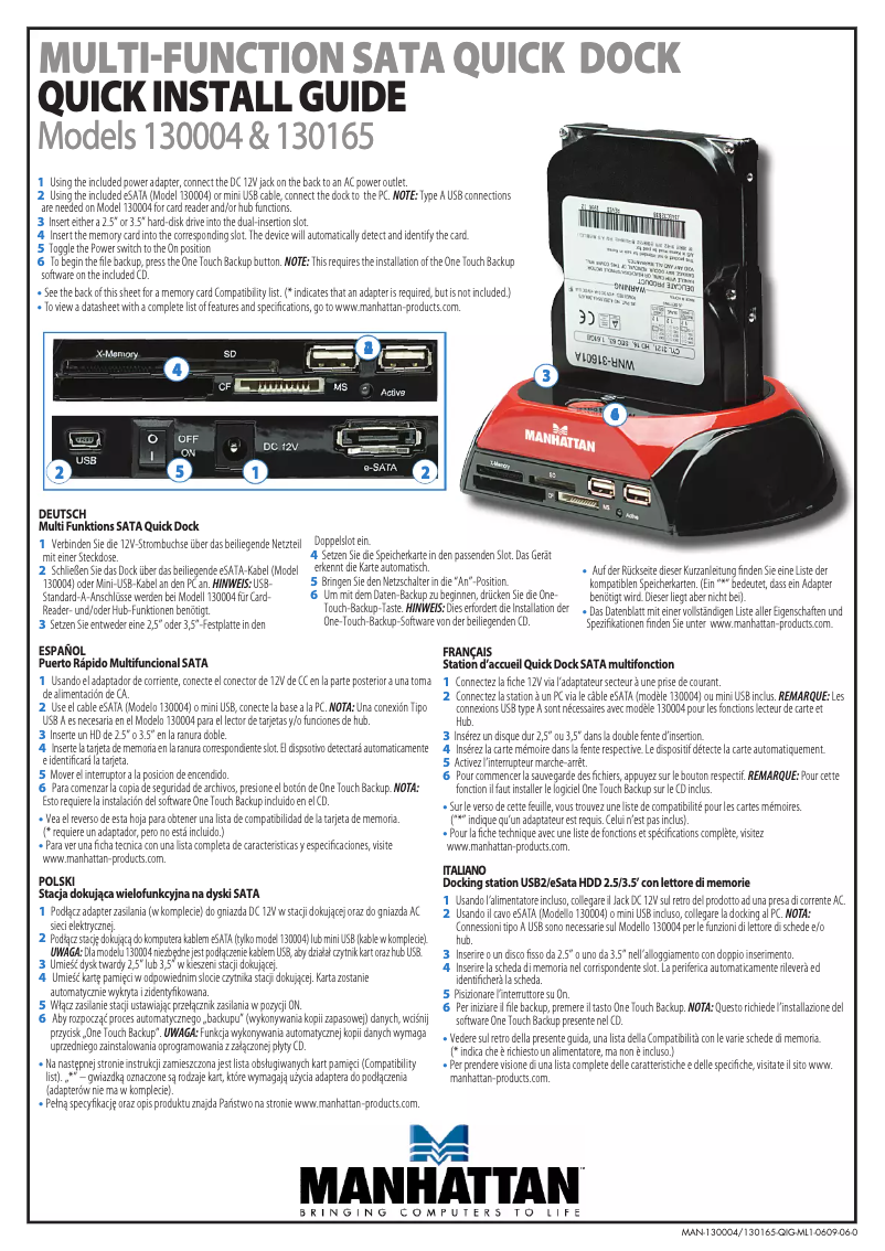 Page 1 de la notice Manuel utilisateur IC Intracom 130004