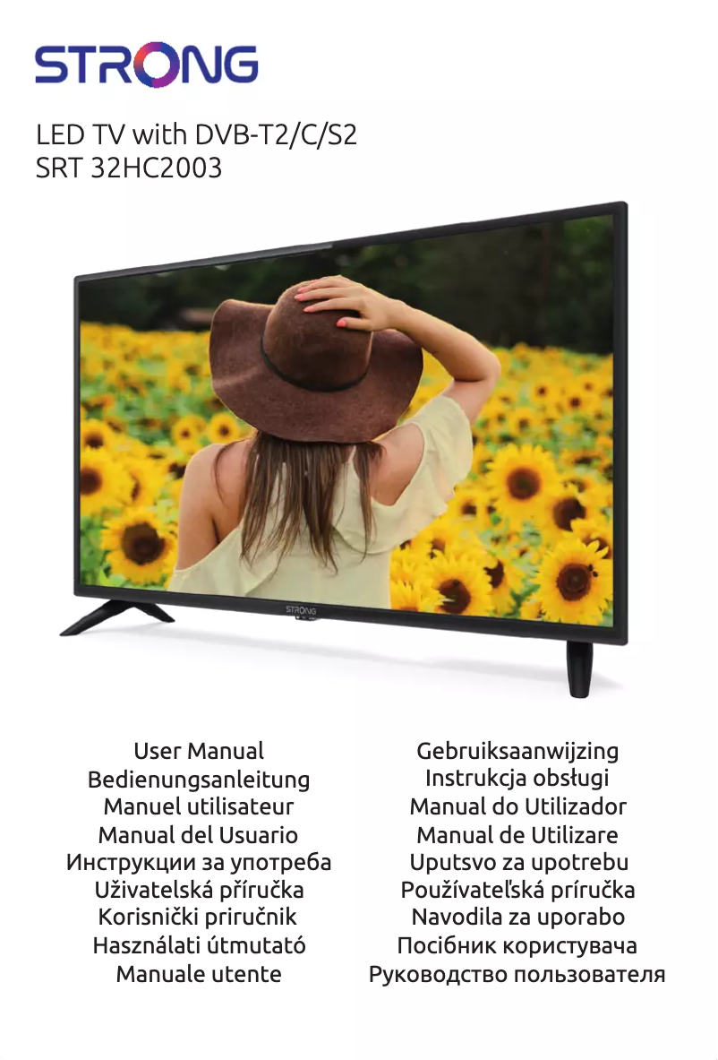 Page 1 de la notice Manuel utilisateur Strong SRT 32HC2003