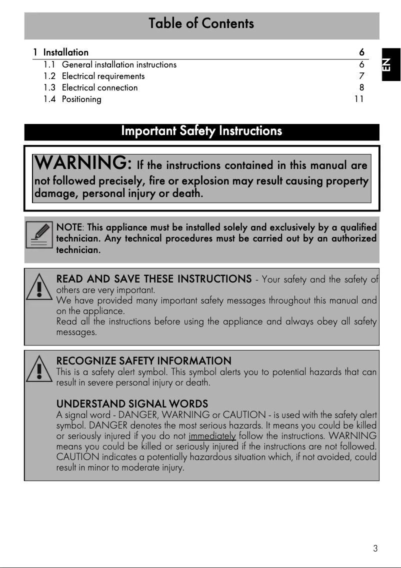Page 1 de la notice Manuel utilisateur Smeg SOPU3302TPX