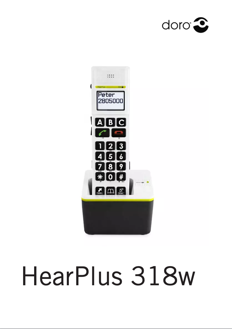 Imagen de la primera página del manual del dispositivo 318w