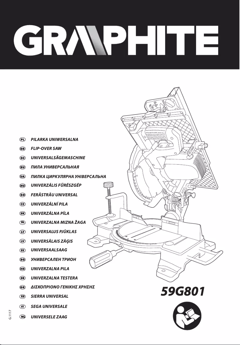 Page 1 of the manual User Manual Graphite 59G801