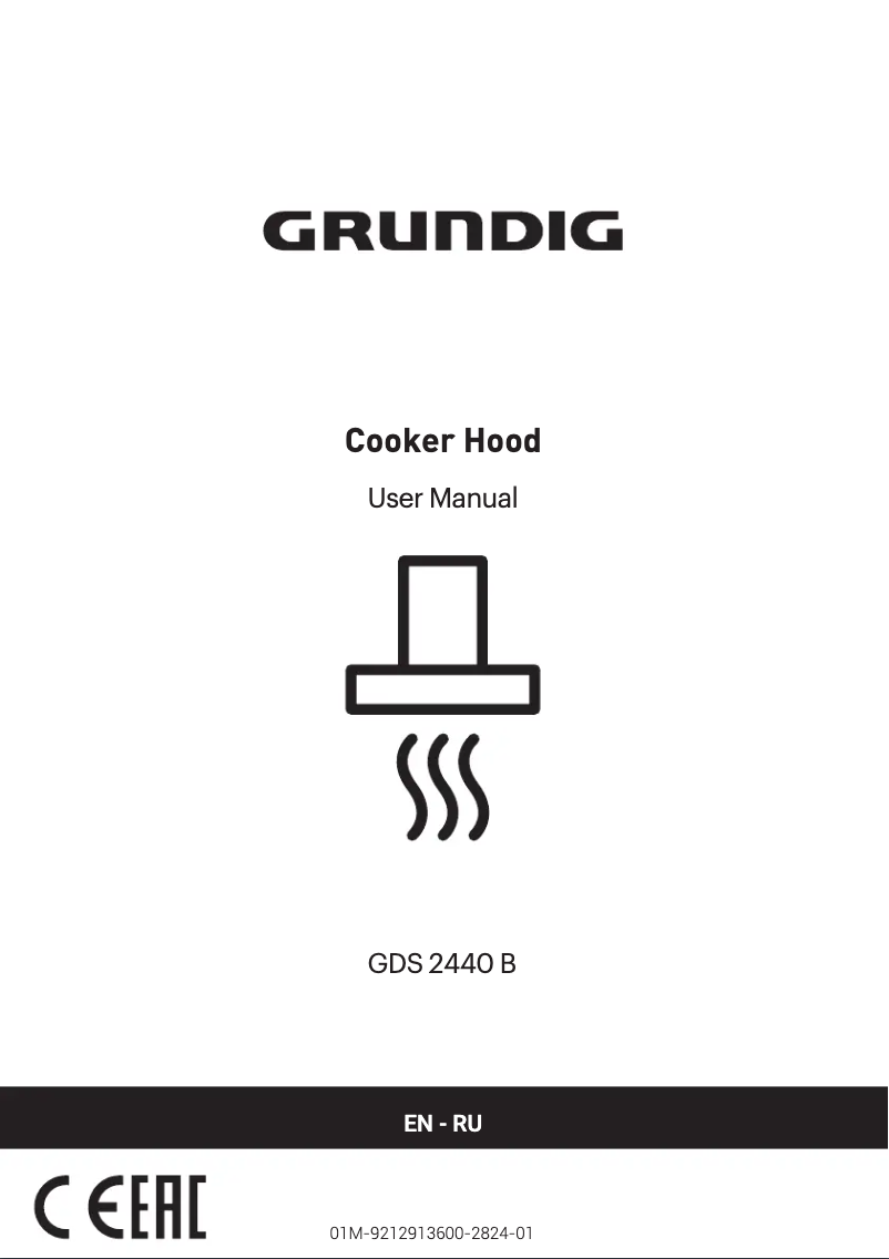 Page 1 de la notice Manuel utilisateur Grundig GDS 2440 B