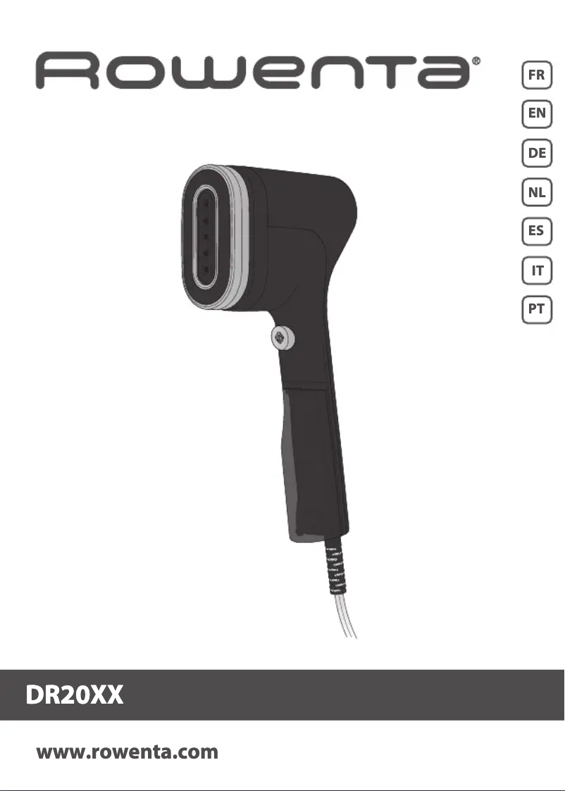 Page 1 de la notice Manuel utilisateur Rowenta Pure Pop DR2024
