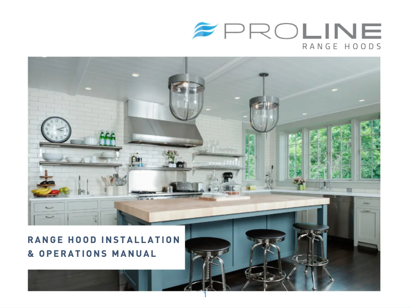 Page 1 de la notice Manuel utilisateur Proline PLJW109.36