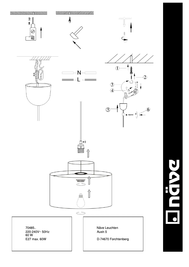 Página 1 del manual Manual de usuario Näve Fancy