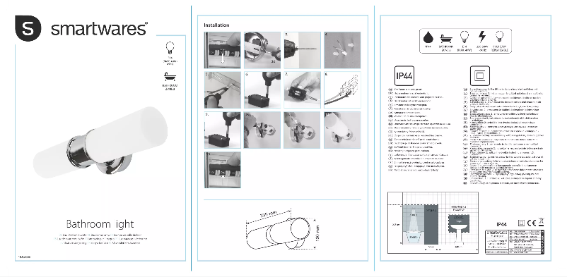 Page 1 de la notice Mode d'emploi Smartwares 10.056.65