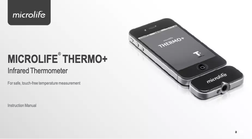 Page 1 de la notice Manuel utilisateur Microlife Thermo+