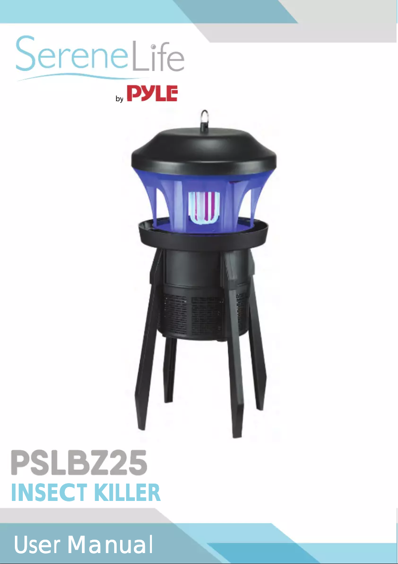 Page 1 de la notice Manuel utilisateur SereneLife PSLBZ25