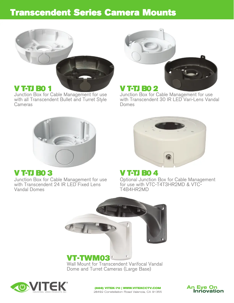 Page 1 of the manual User Manual Vitek VT-TJB03