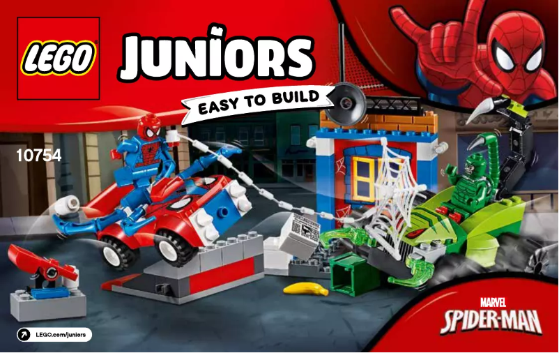 Page 1 de la notice Manuel utilisateur Lego Juniors 10754