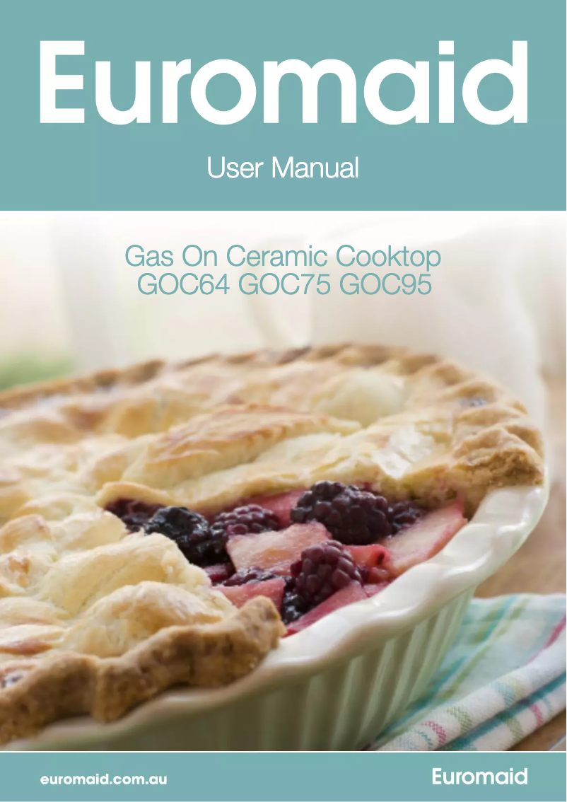 Page 1 de la notice Manuel utilisateur Euromaid GOC64