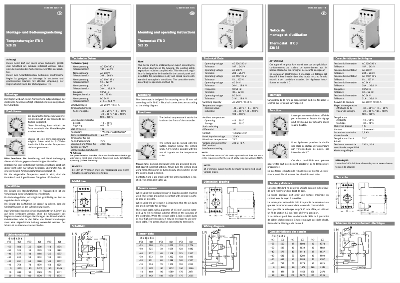 Página 1 del manual Manual de usuario Eberle ITR 3 528 35